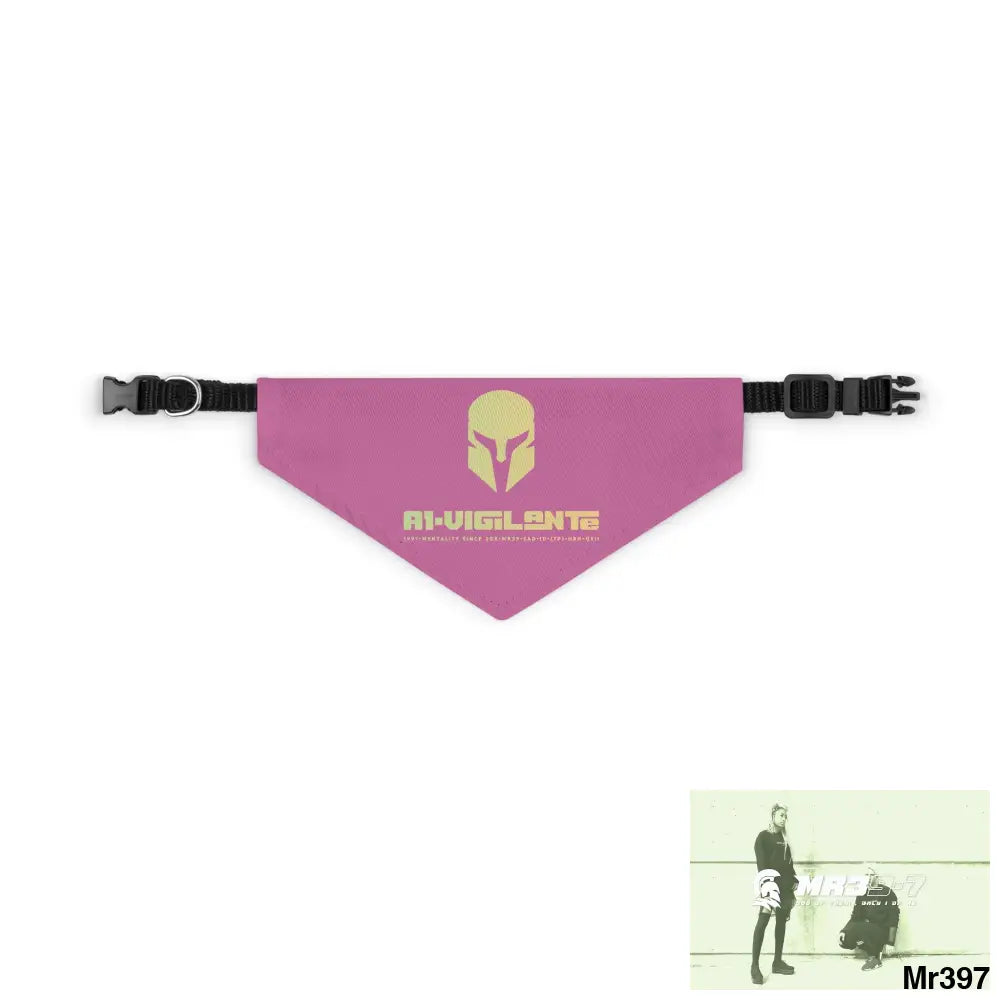A1-Vigilante-Sparta Pet Bandana Collar S Pets