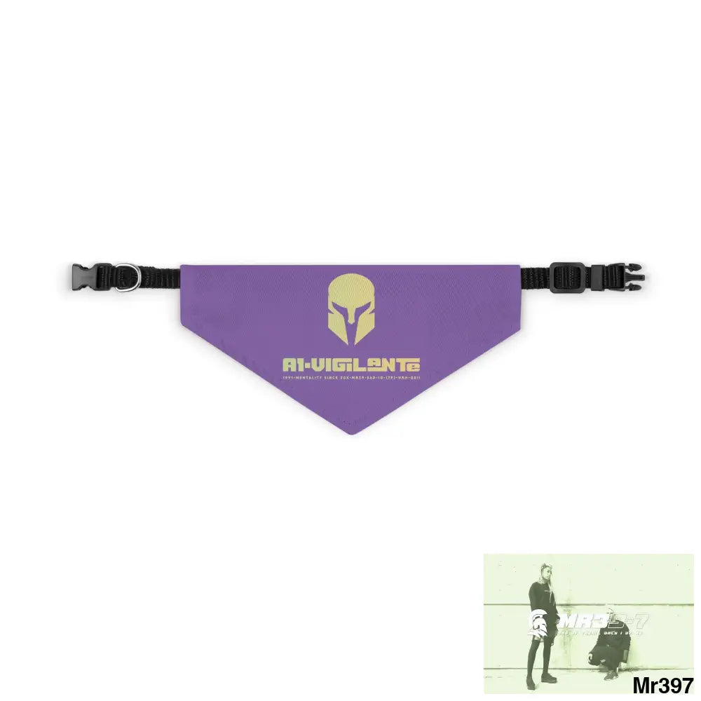 A1-Vigilante-Sparta Pet Bandana Collar S Pets
