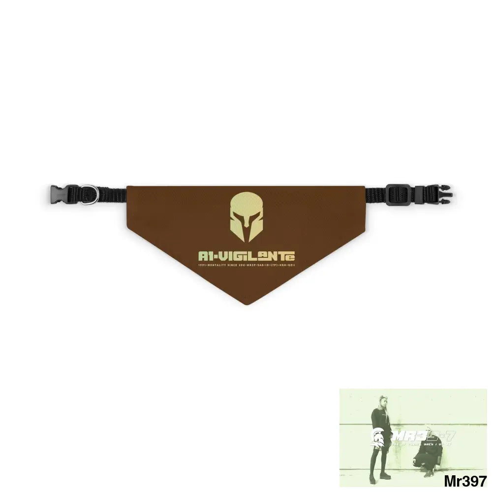 A1-Vigilante-Sparta Pet Bandana Collar S Pets