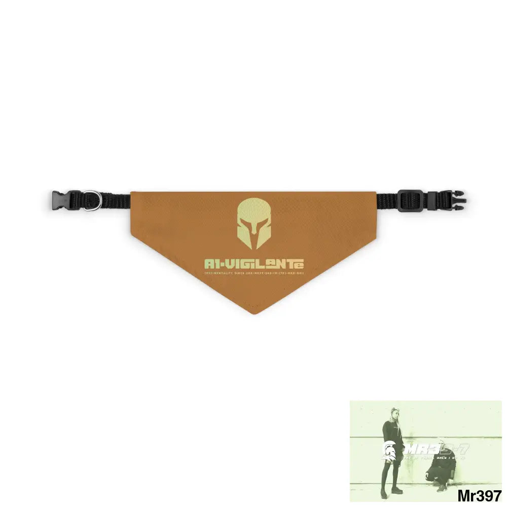 A1-Vigilante-Sparta Pet Bandana Collar S Pets