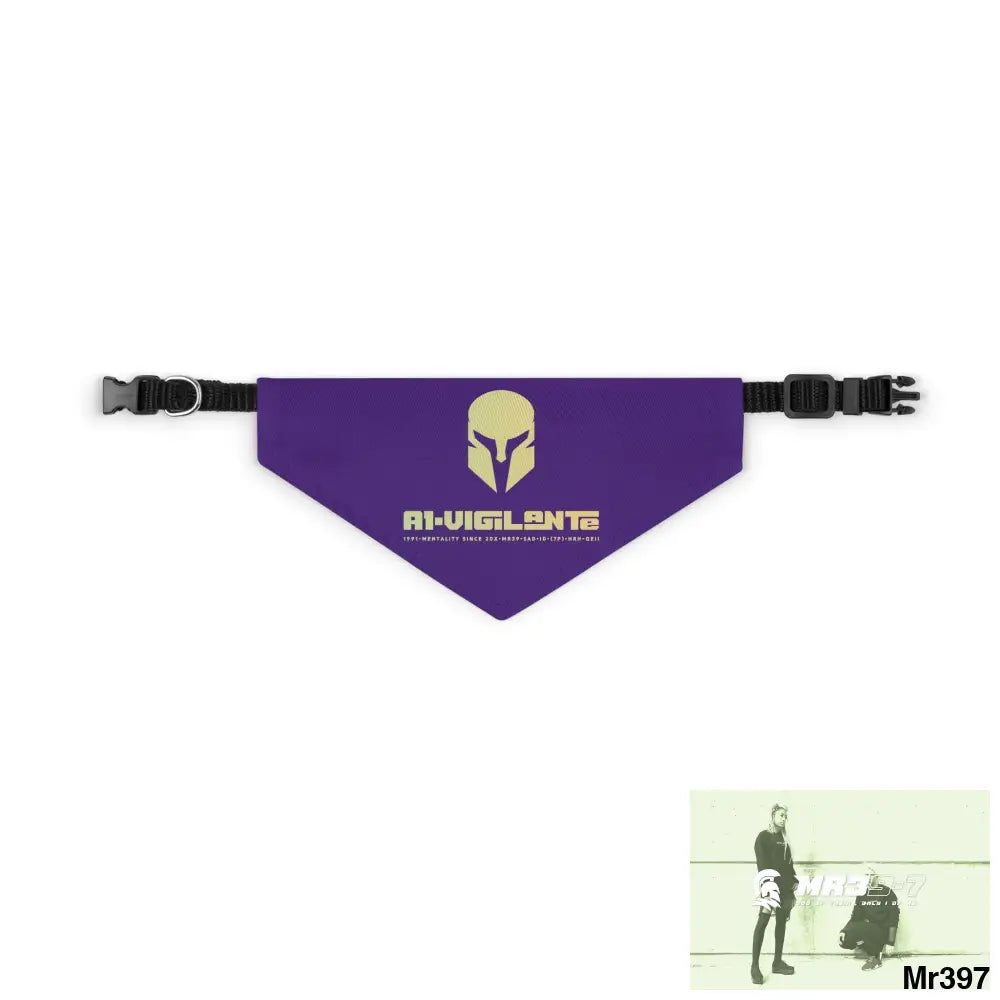 A1-Vigilante-Sparta Pet Bandana Collar S Pets