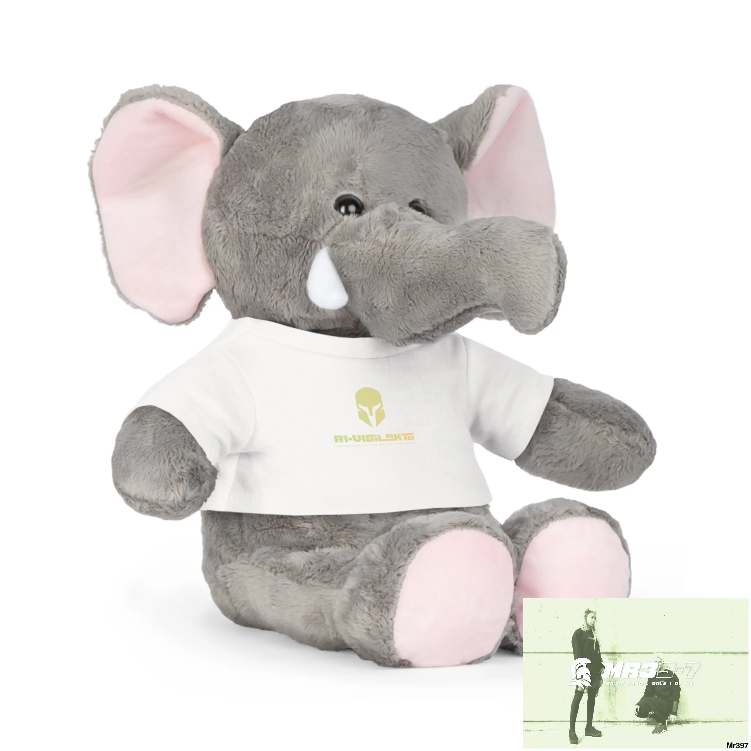 A1-Vigilante Sparta Plush Toy with T-Shirt Accessories