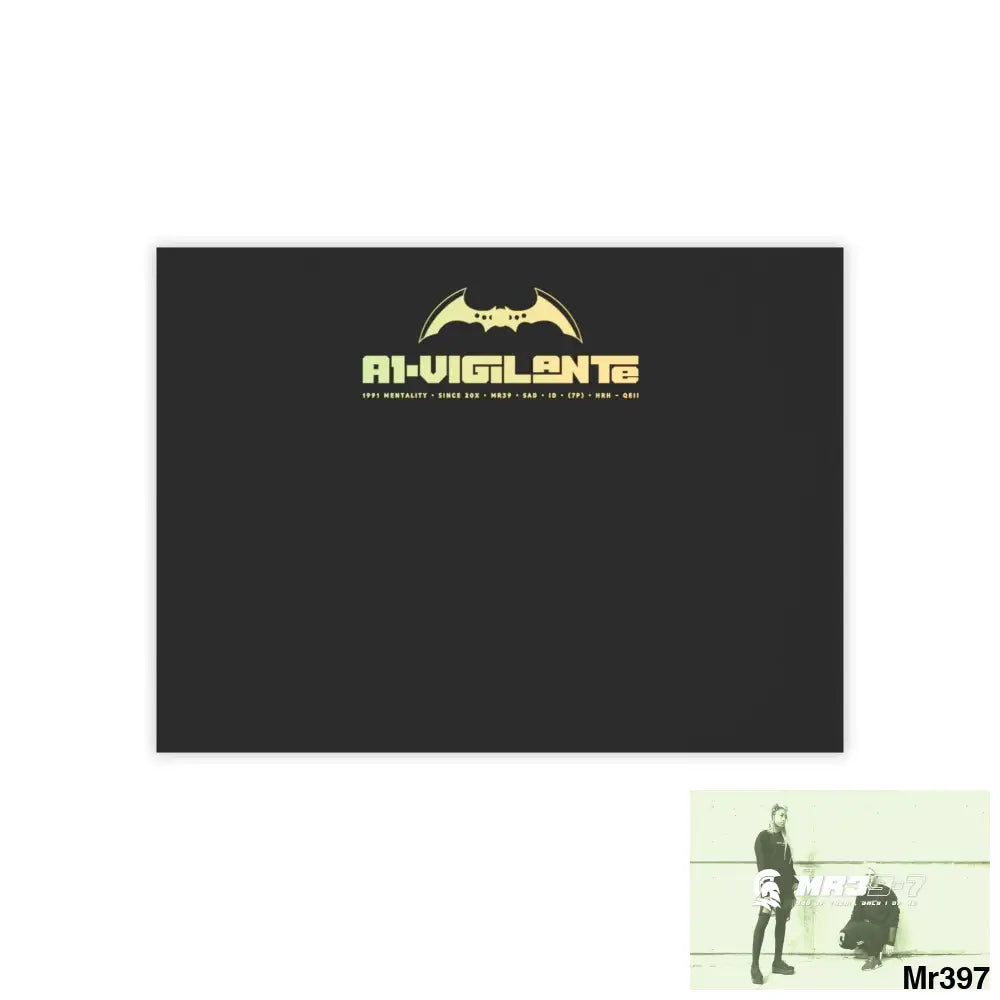 A1-Vigilante Sparta Post-it® Note Pads 4’’ x 3’’ / White Paper products