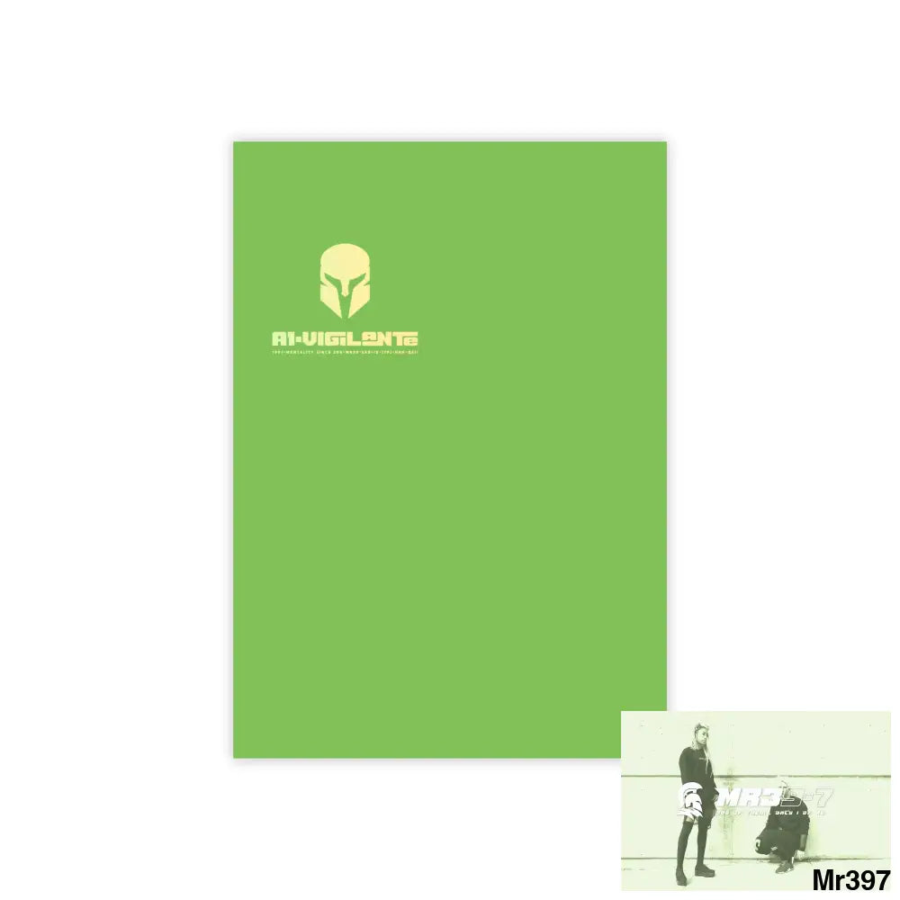 A1-Vigilante Sparta Post-it® Note Pads 4’’ x 6’’ / White Paper products