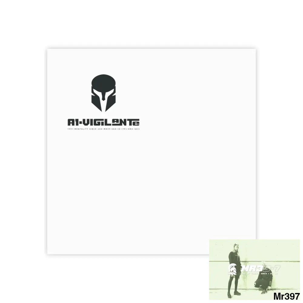 A1-Vigilante Sparta Post-it® Note Pads 4’’ x 4’’ / White Paper products