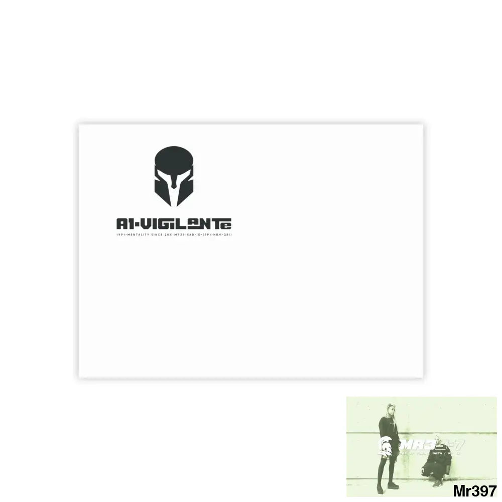 A1-Vigilante Sparta Post-it® Note Pads 8’’ x 6’’ / White Paper products