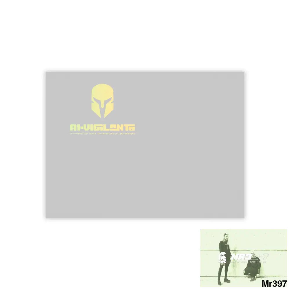 A1-Vigilante Sparta Post-it® Note Pads 8’’ x 6’’ / White Paper products