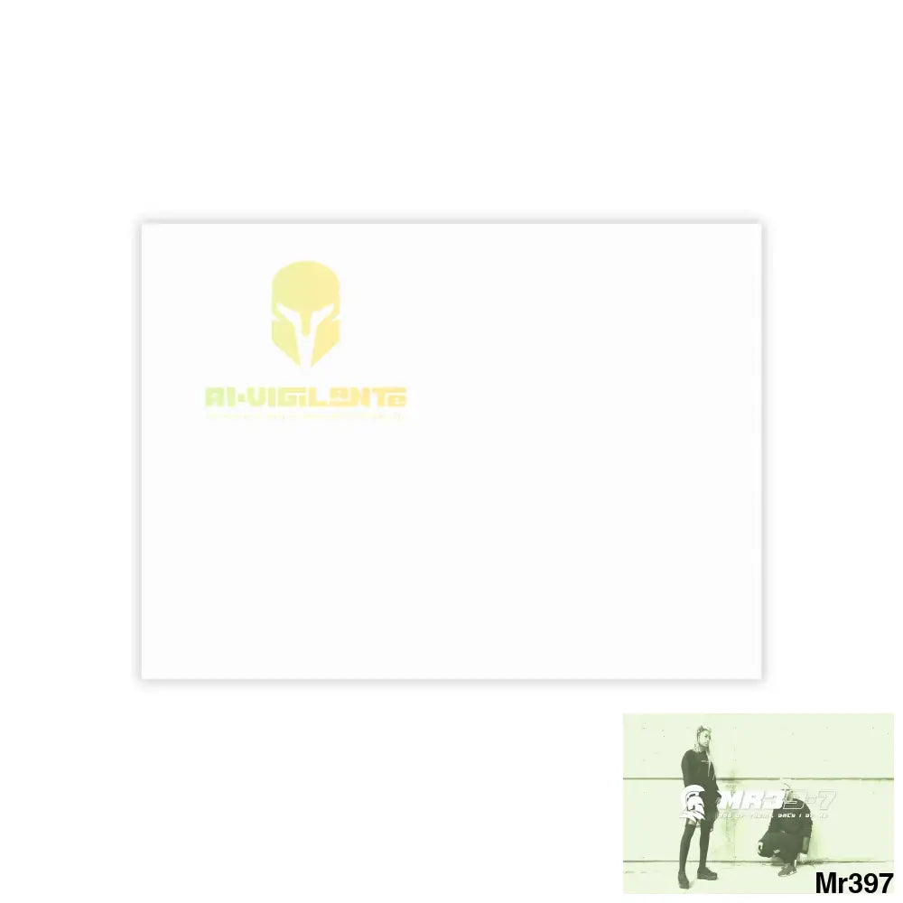 A1-Vigilante Sparta Post-it® Note Pads 8’’ x 6’’ / White Paper products