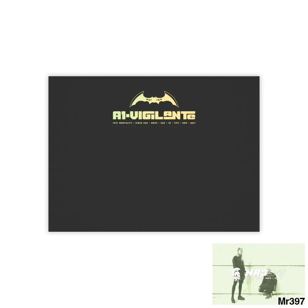 A1-Vigilante Sparta Post-it® Note Pads 8’’ x 6’’ / White Paper products