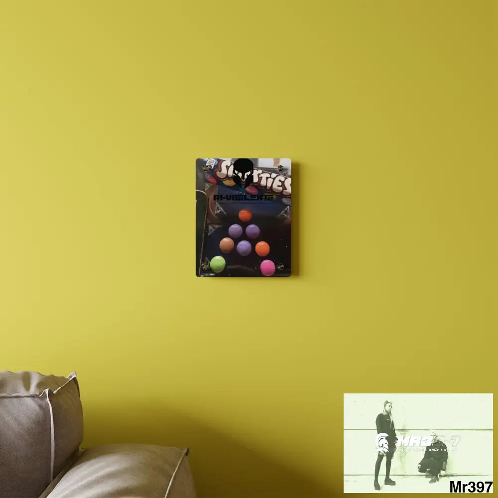 A1-Vigilante Sparta Straight of the Train Via Kenya - Barmouth June 2015 A1-School Acrylic Wall Art Panels Home Decor