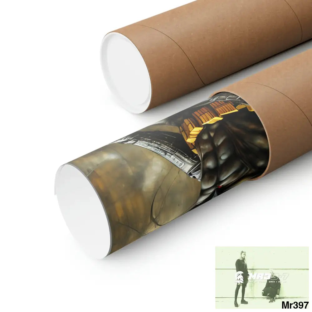 A1-Vigilante Sparta Super Resolution Batpain Steampunk Graphic Matte Vertical Posters Poster