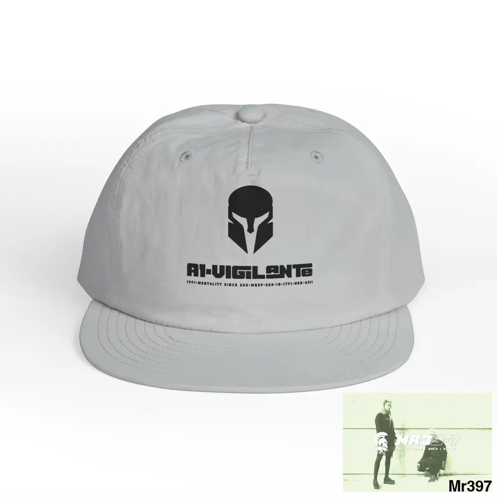 A1 Vigilante Sparta Surf Cap - Beach Vibes Summer Accessory Surfing Gift Casual Wear Outdoor Cap Smoke / One size Hats
