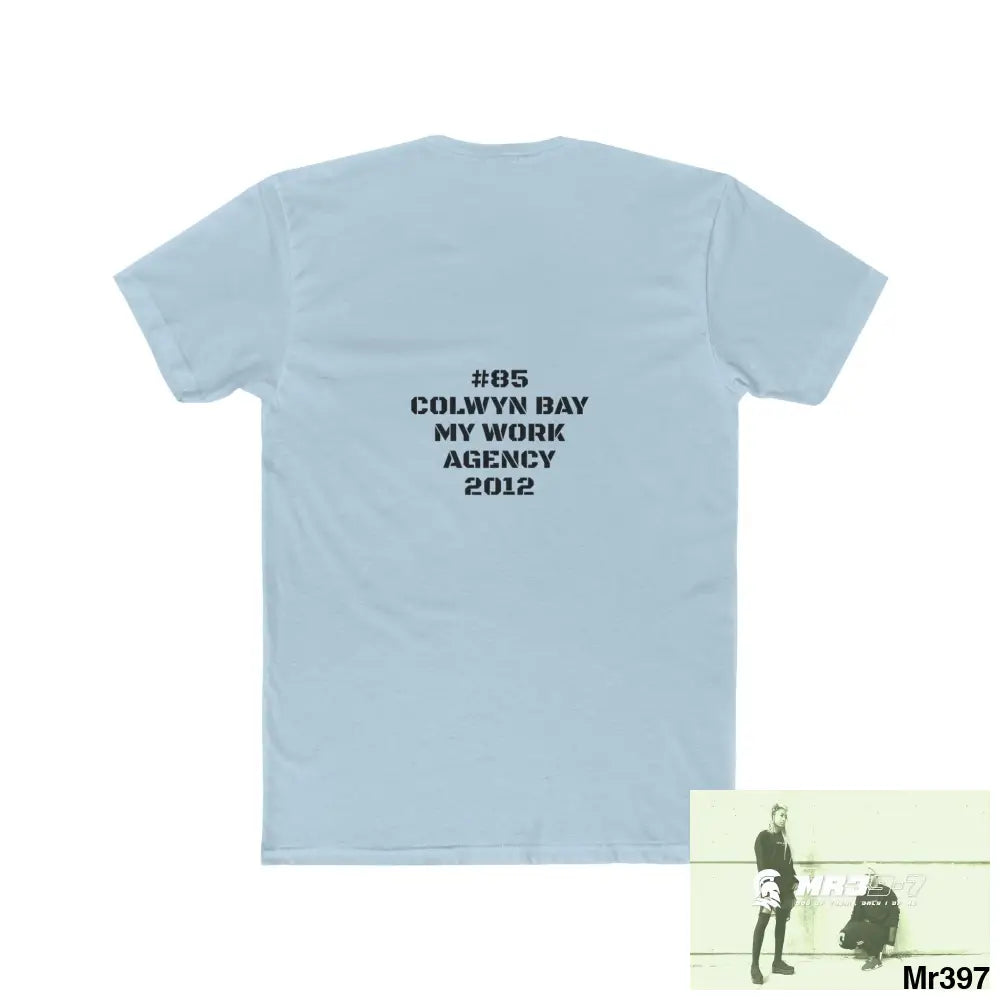 A1-Vigilante Sparta Tactical GB 2012 My Work Colwyn Bay to and from there Men’s Cotton Crew Tee T-Shirt