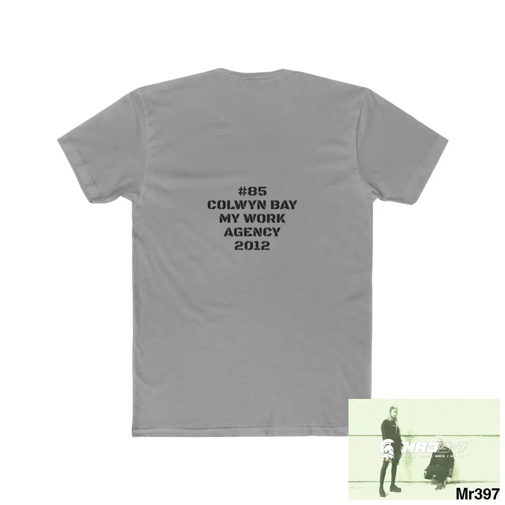 A1-Vigilante Sparta Tactical GB 2012 My Work Colwyn Bay to and from there Men’s Cotton Crew Tee T-Shirt