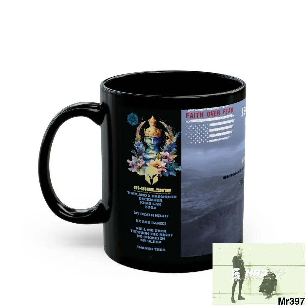 A1-Vigilante Sparta Tactical SAS Roll over Death night 04/ 20X Strike B Done MT Snowdon 11oz Black Mug GB / Thailand/