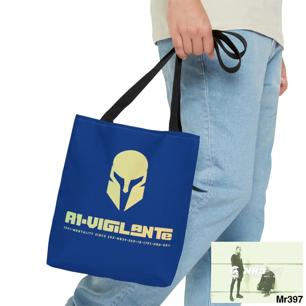 A1- Vigilante Sparta Tote Bag (AOP) Bags