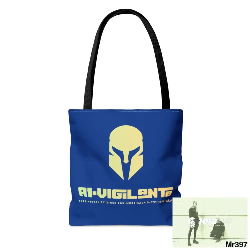A1- Vigilante Sparta Tote Bag (AOP) Bags