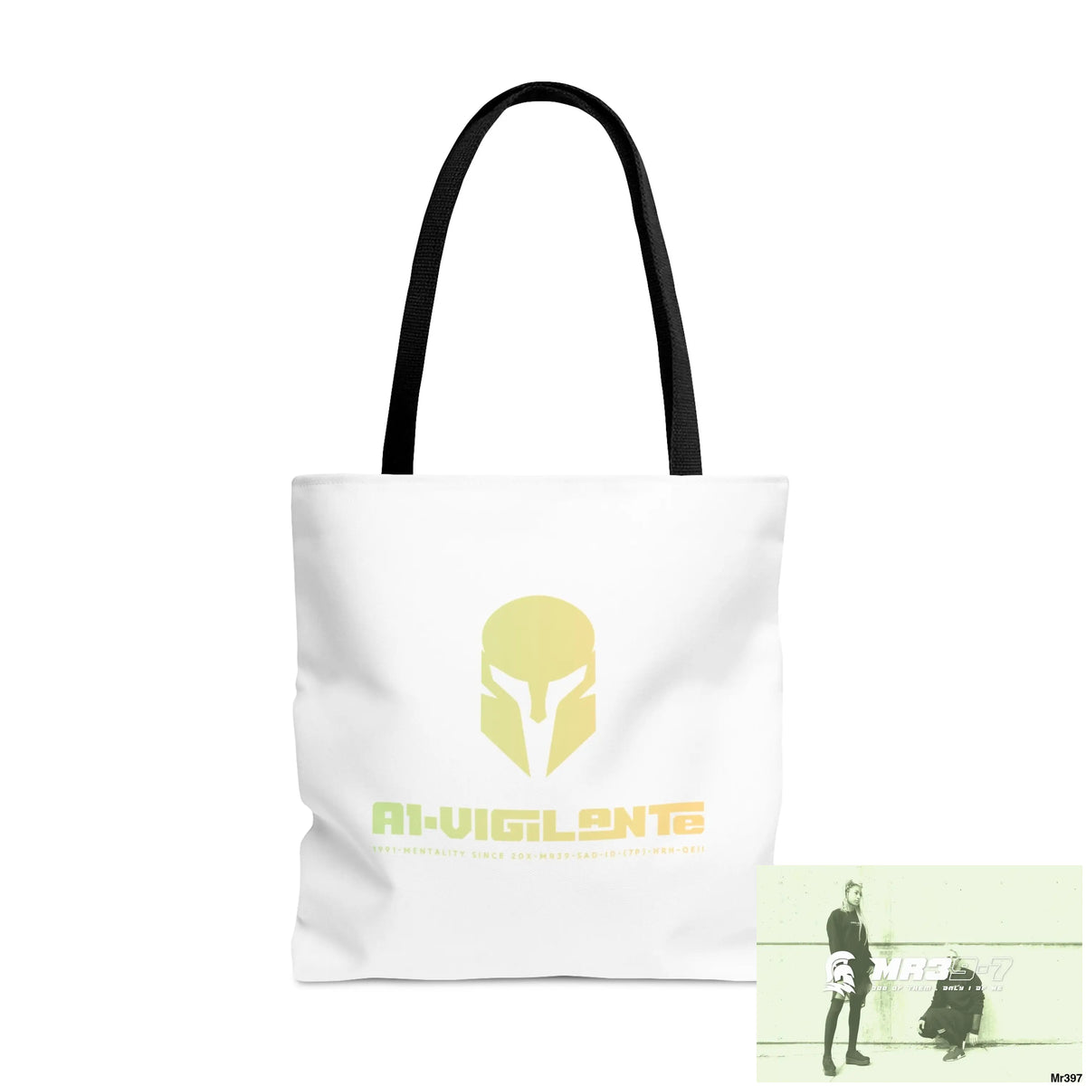 A1- Vigilante Sparta Tote Bag (AOP) Large Bags