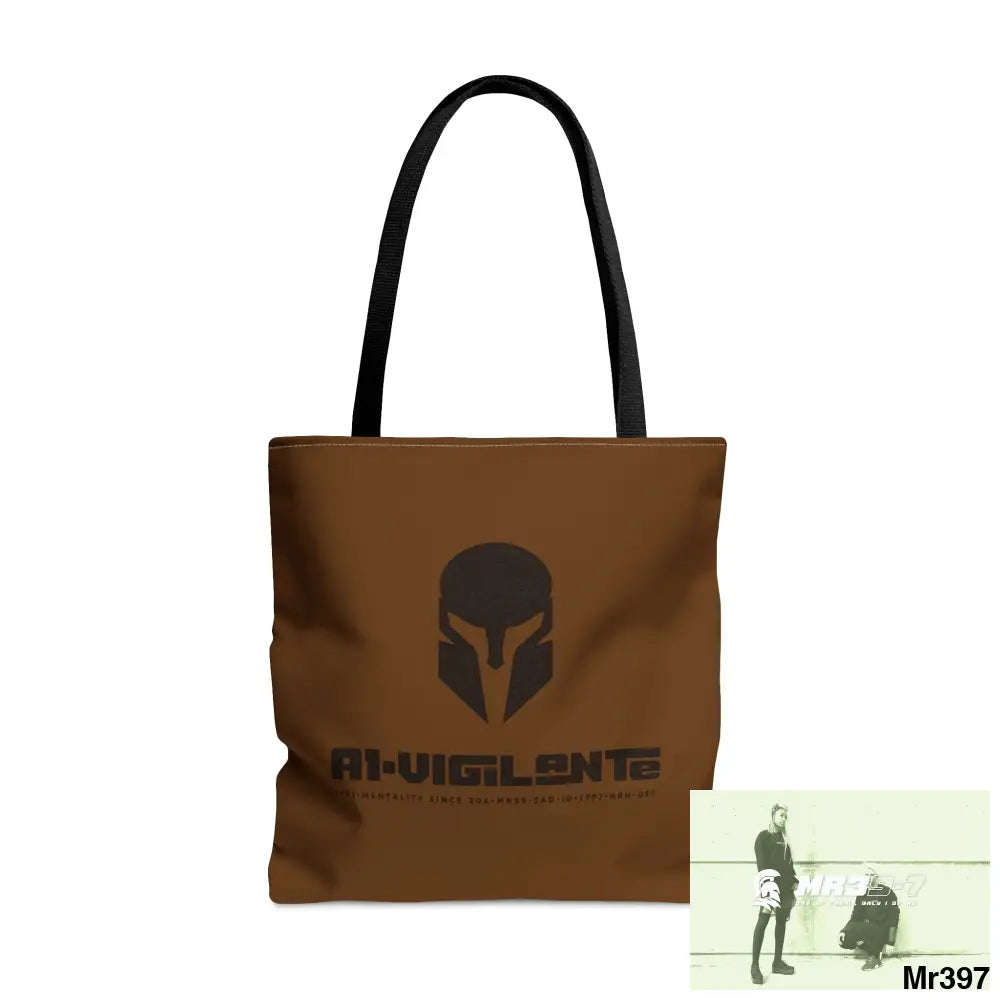 A1- Vigilante Sparta Tote Bag (AOP) Large Bags