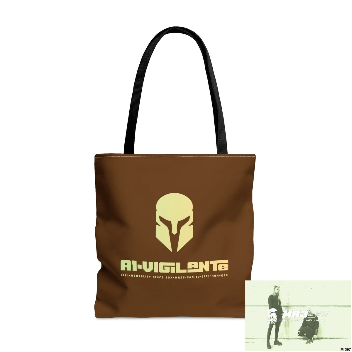 A1- Vigilante Sparta Tote Bag (AOP) Large Bags