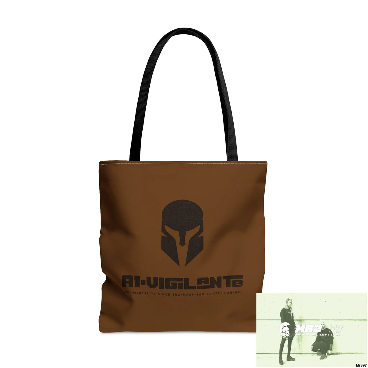 A1- Vigilante Sparta Tote Bag (AOP) Large Bags