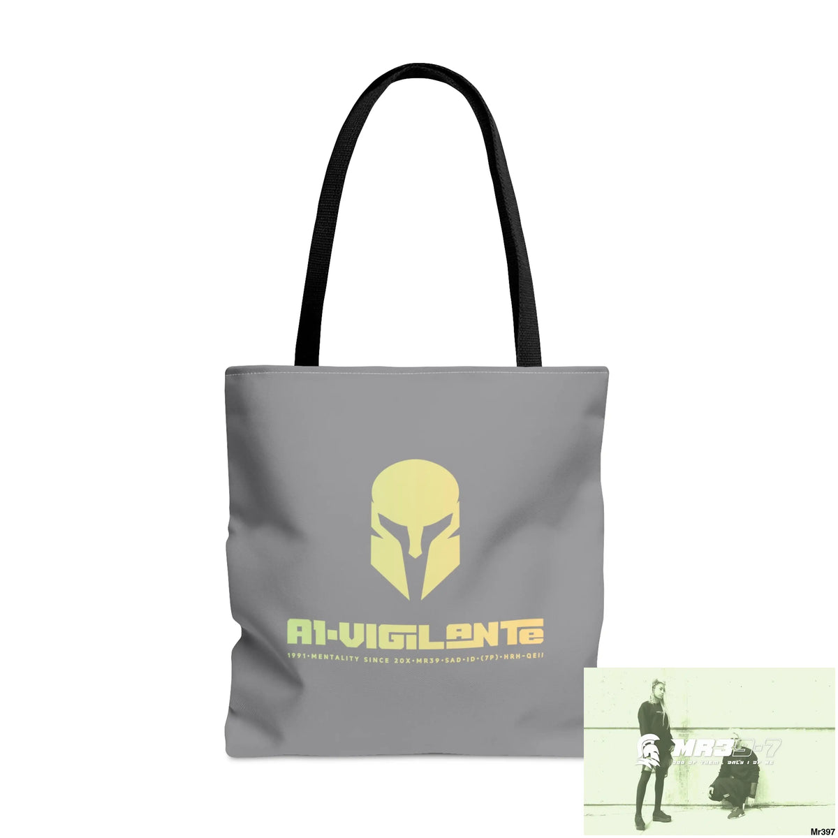 A1- Vigilante Sparta Tote Bag (AOP) Large Bags