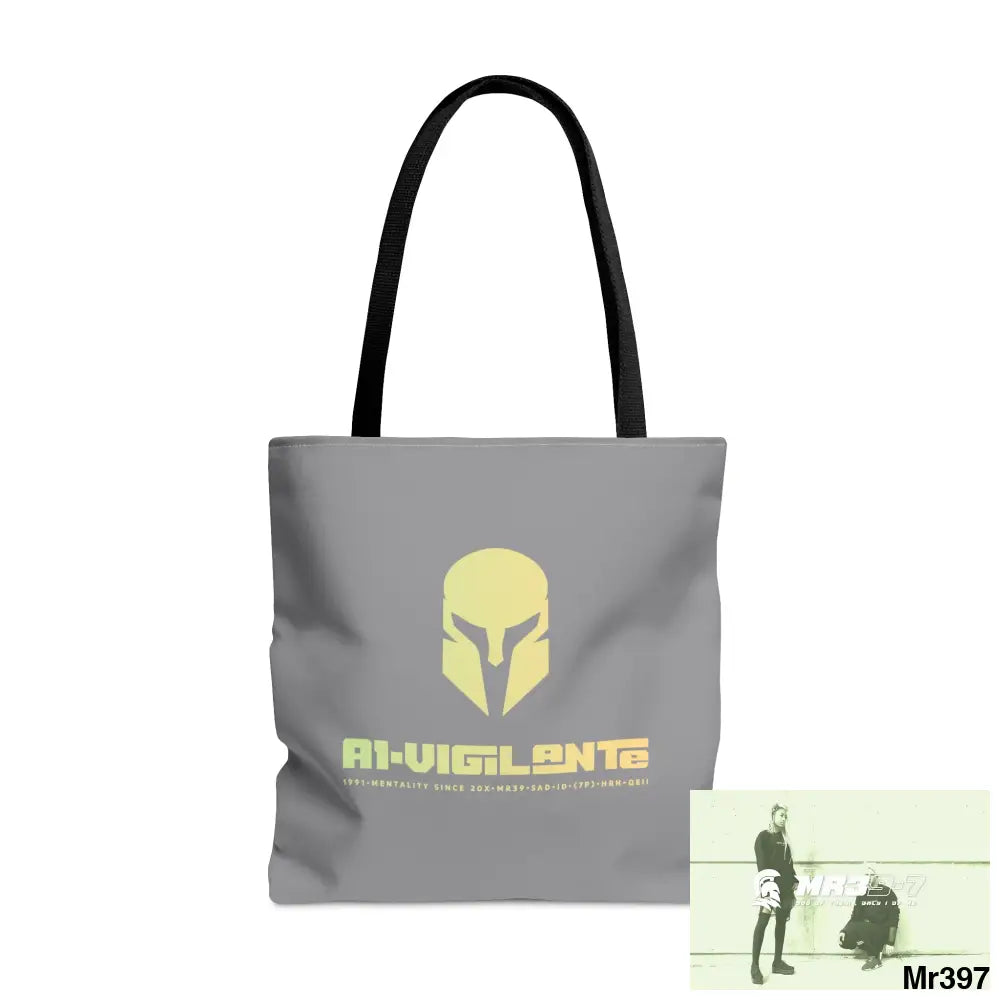 A1- Vigilante Sparta Tote Bag (AOP) Large Bags