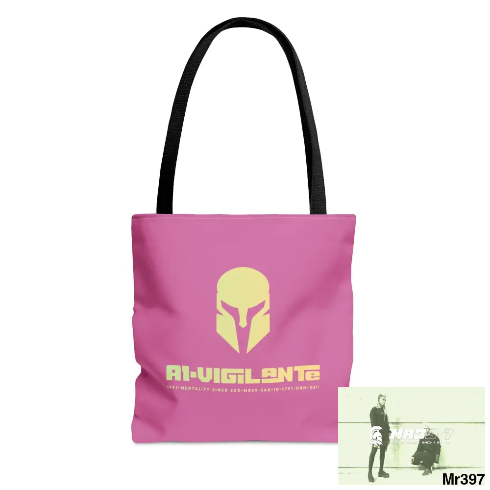 A1- Vigilante Sparta Tote Bag (AOP) Small Bags