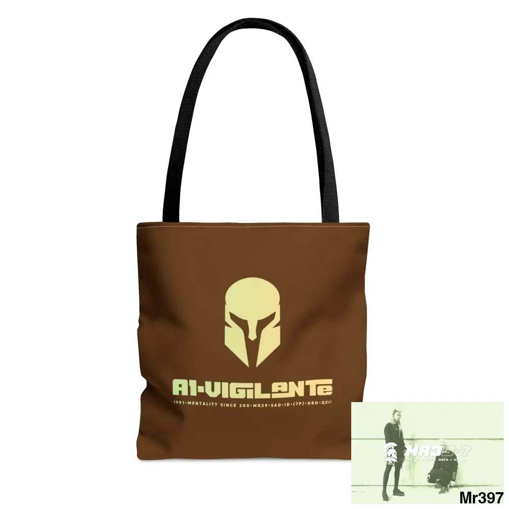 A1- Vigilante Sparta Tote Bag (AOP) Small Bags