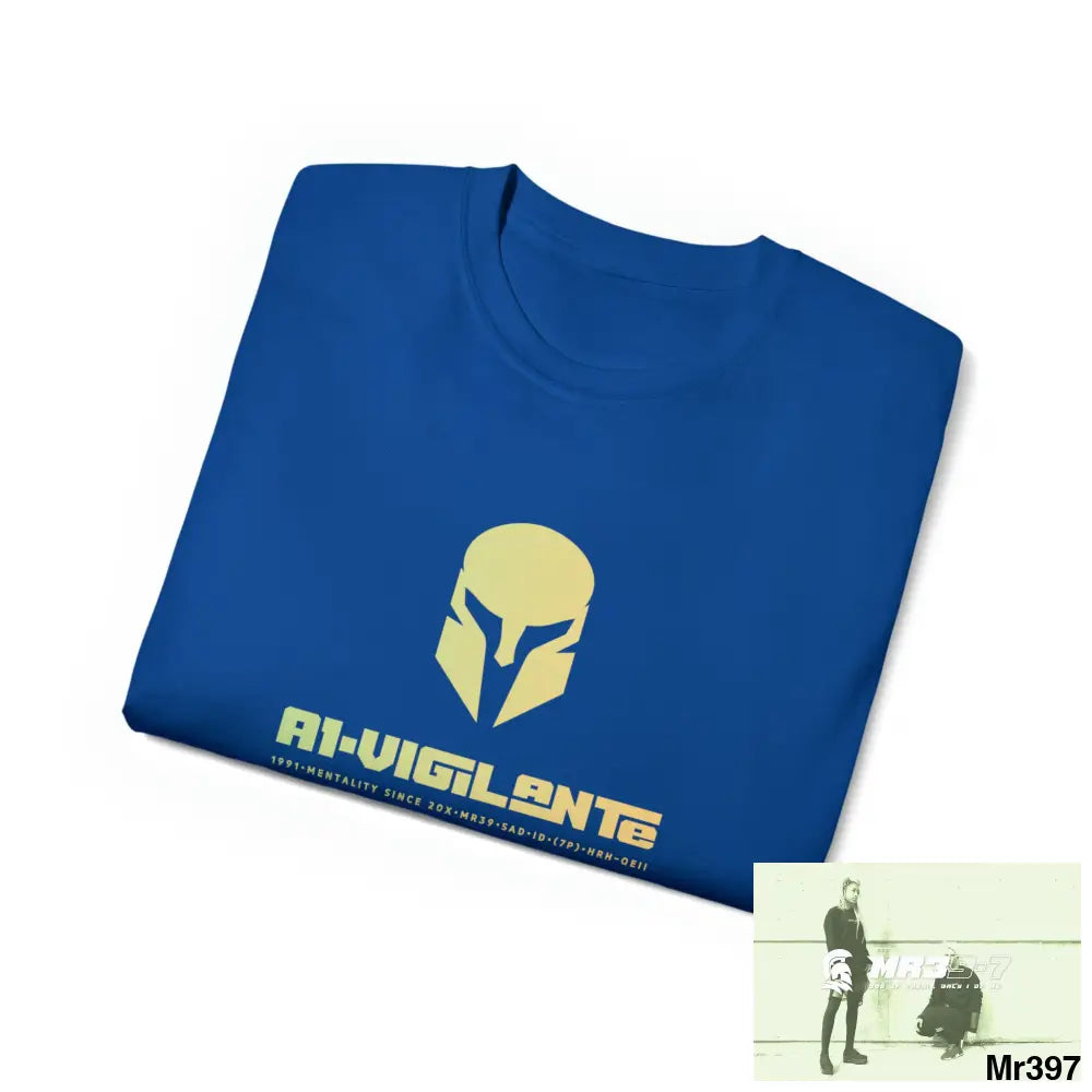 A1-Vigilante Sparta Unisex Ultra Cotton Tee T-Shirt