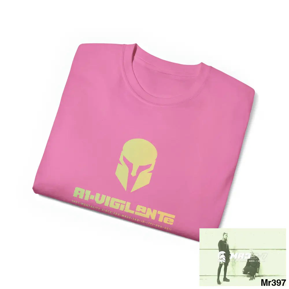 A1-Vigilante Sparta Unisex Ultra Cotton Tee T-Shirt