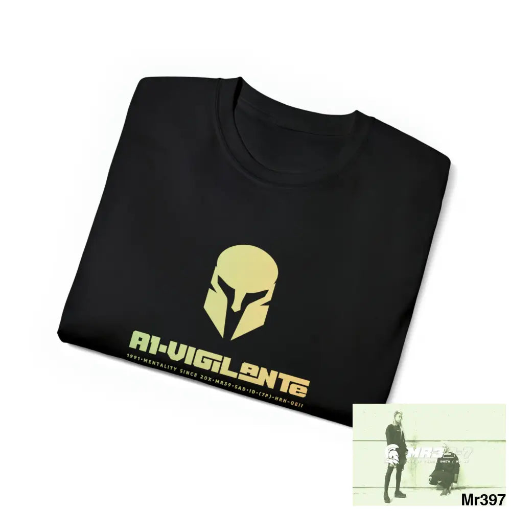 A1-Vigilante Sparta Unisex Ultra Cotton Tee T-Shirt