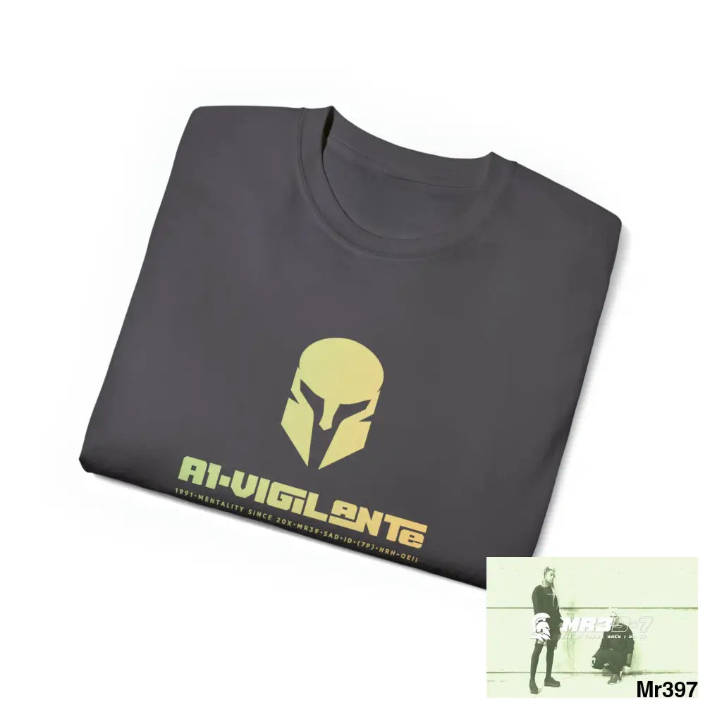 A1-Vigilante Sparta Unisex Ultra Cotton Tee T-Shirt