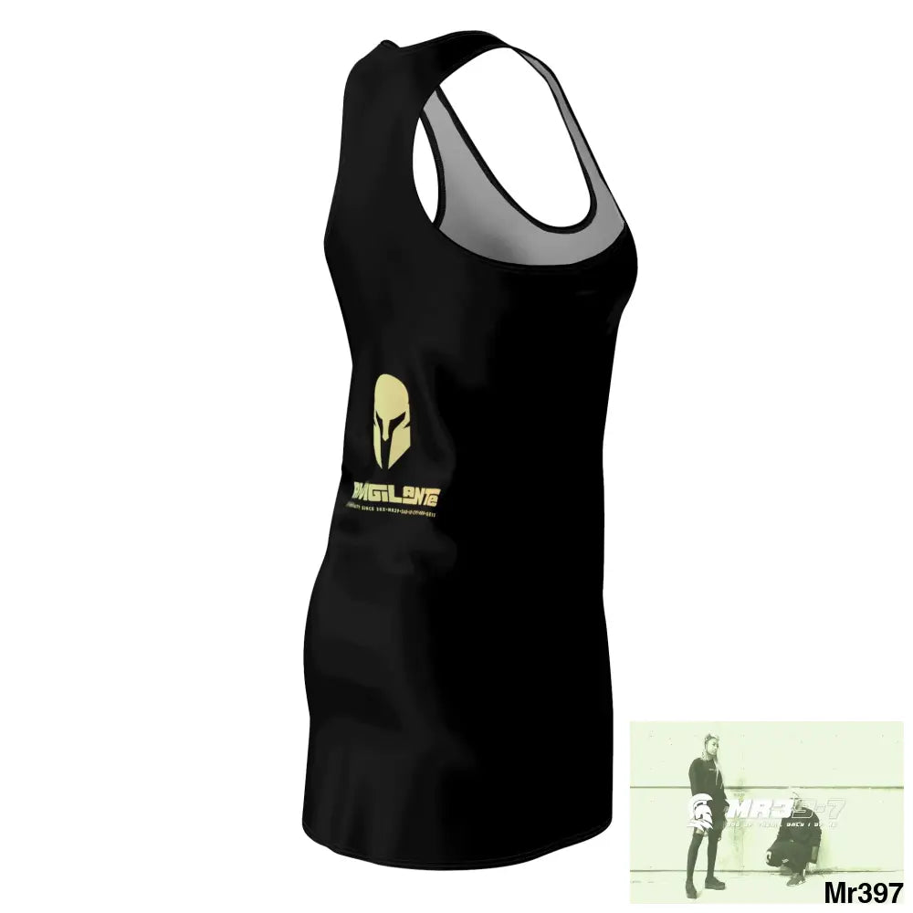 A1-Vigilante Sparta Women’s Cut & Sew Racerback Dress (AOP) All Over Prints