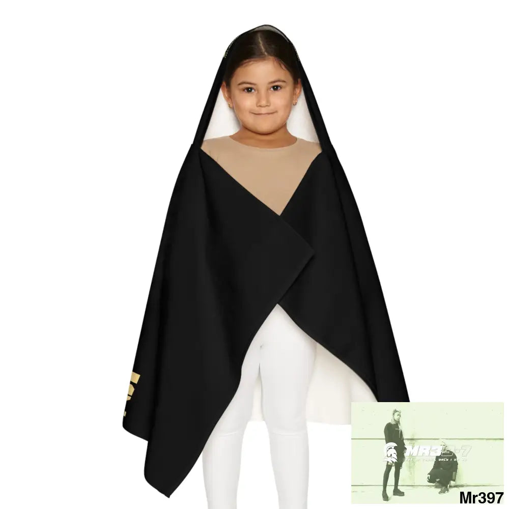 A1-Vigilante • Sparta Youth Hooded Towel 24’’ × 48’’ All Over Prints