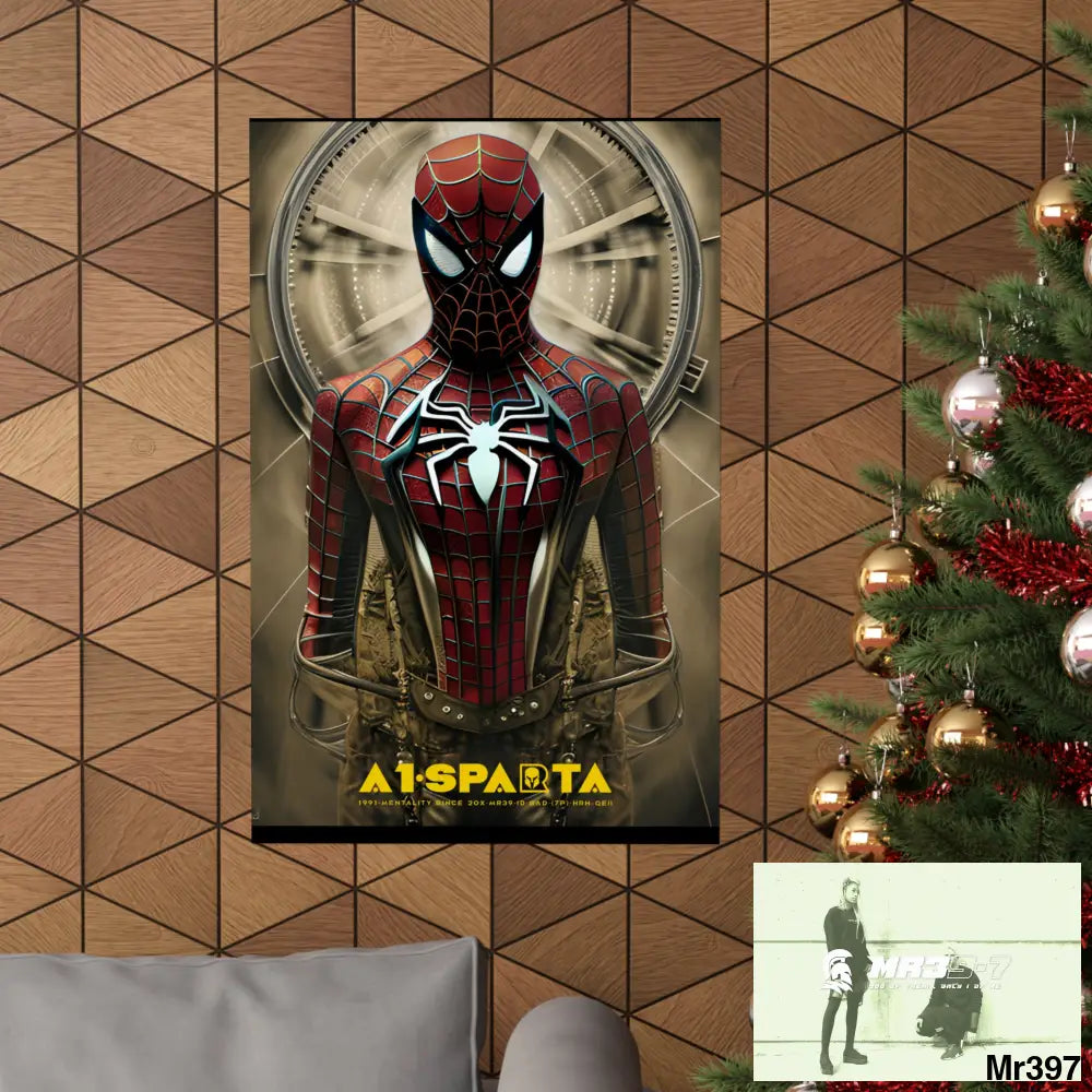 A1-Vigilante Steampunk SpiderMan Graphic Matte Vertical Posters Poster