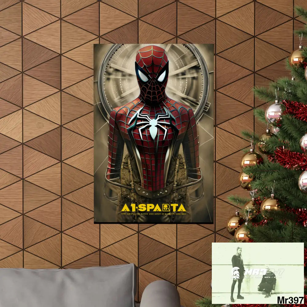A1-Vigilante Steampunk SpiderMan Graphic Matte Vertical Posters Poster
