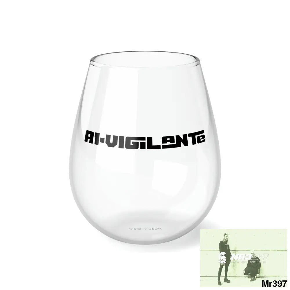 A1-Vigilante Stemless Wine Glass 11.75oz 11.75oz Mug