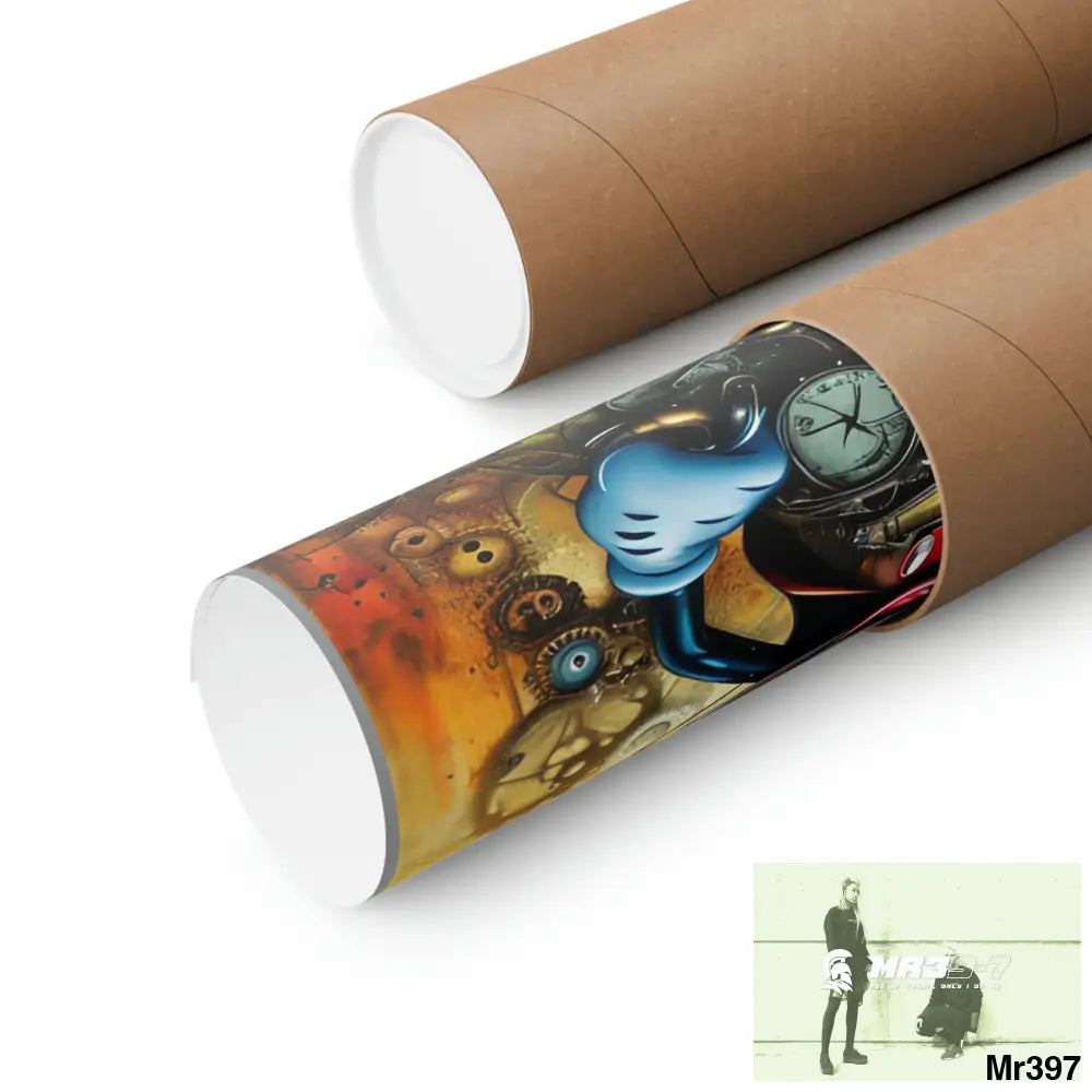 A1-Vigilante SuperResolution Micky Mouse Steampunk Graphic Matte Vertical Posters Poster