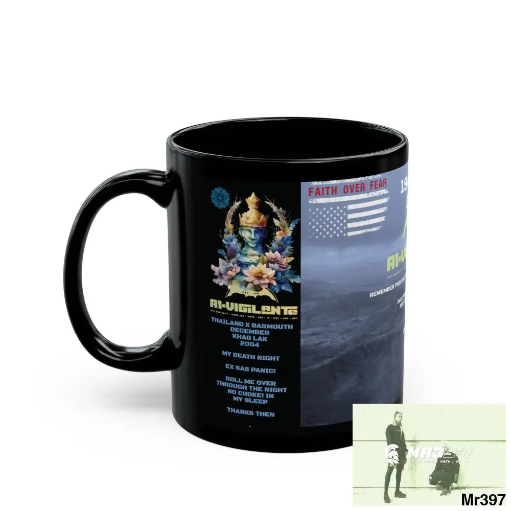 A1-Vigilante Tactical SAS Roll over Death night 04/ 20X Strike B Done MT Snowdon 11oz Black Mug GB / Thailand/ Bermo