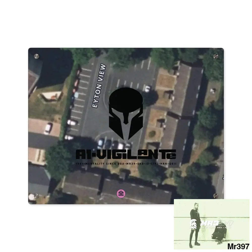 A1-Vigilante Tactical shot of (Eyton View from 2018) Acrylic Wall Art Panels 20″ x 16″ (Horizontal) / 0.25’’ Home Decor