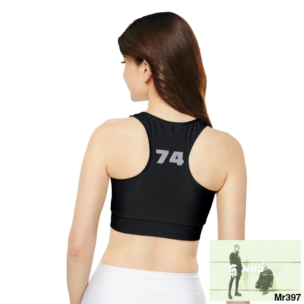 A1-Vigilante Thailand 02- 2016 Fully Lined Padded Sports Bra (AOP) All Over Prints