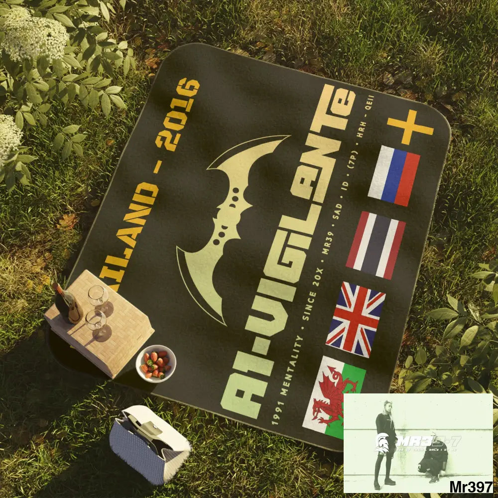 A1 Vigilante Thailand Blanket 61’’ × 51’’ Home Decor