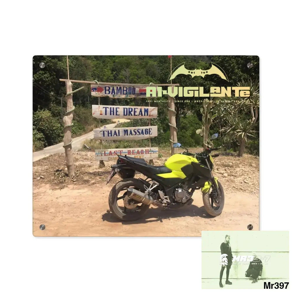 A1-Vigilante Thailand Koh Lanta break from the madness 2016 Acrylic Wall Art Panels 20″ x 16″ (Horizontal) / 0.25’’