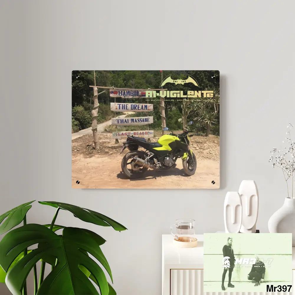 A1-Vigilante Thailand Koh Lanta break from the madness 2016 Acrylic Wall Art Panels Home Decor