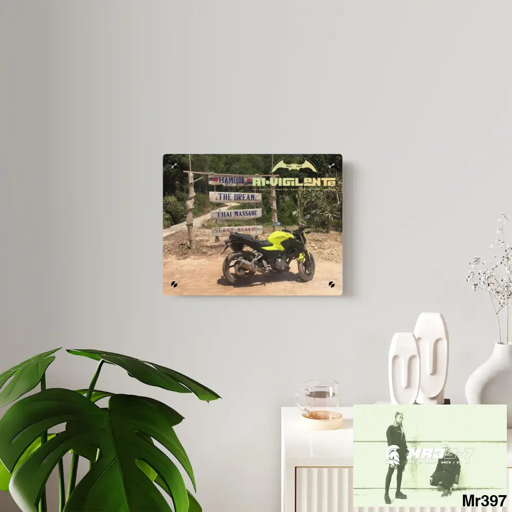 A1-Vigilante Thailand Koh Lanta break from the madness 2016 Acrylic Wall Art Panels Home Decor