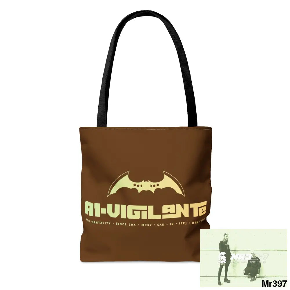 A1-Vigilante Tote Bag (AOP) Bags