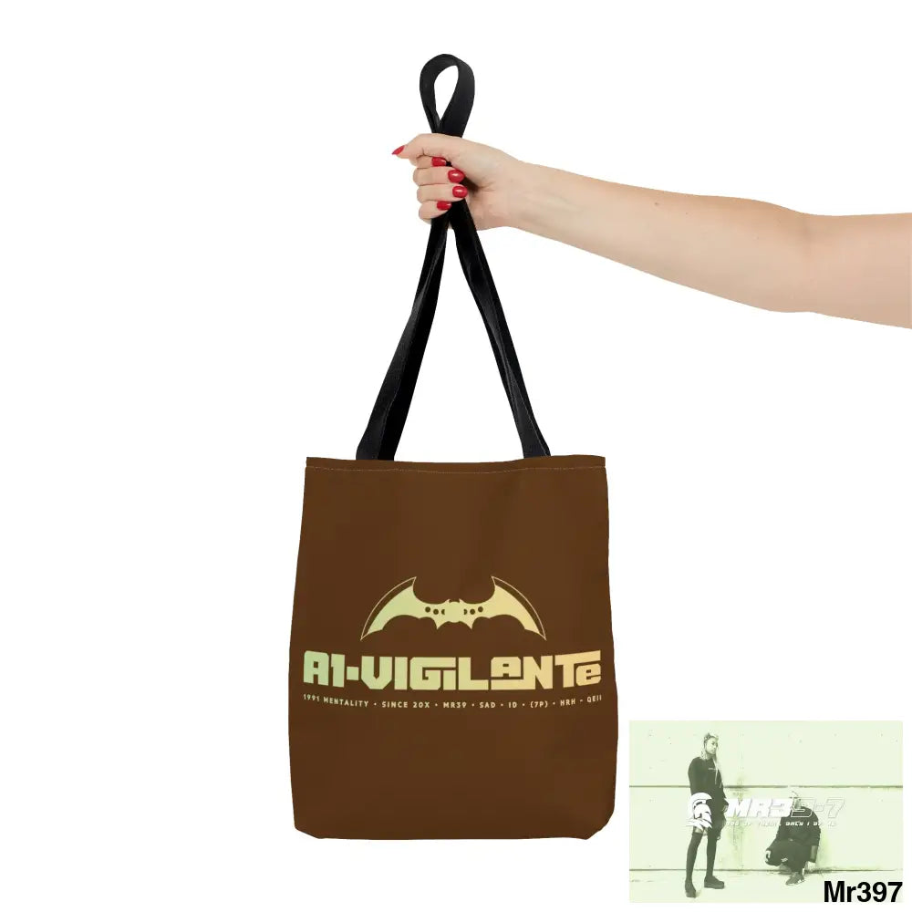 A1-Vigilante Tote Bag (AOP) Bags