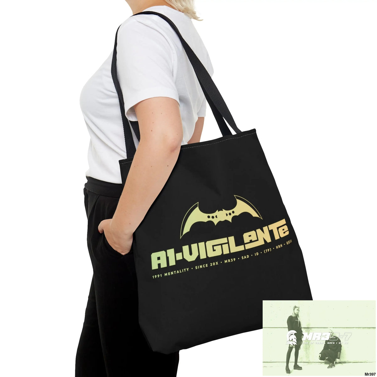 A1- Vigilante Tote Bag (AOP) Bags