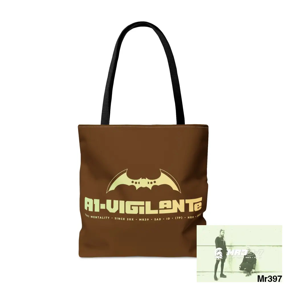 A1-Vigilante Tote Bag (AOP) Bags